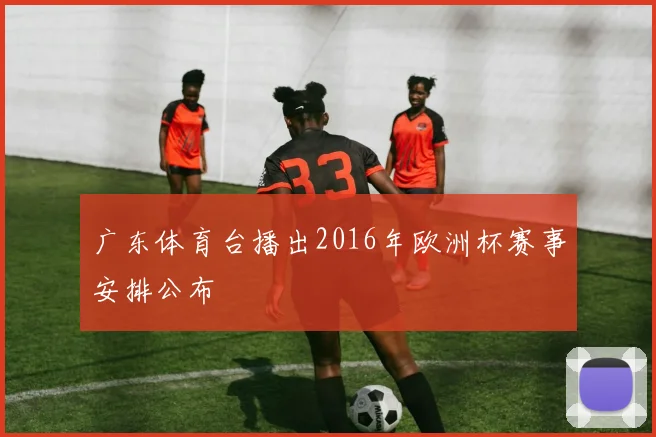 广东体育台播出2016年欧洲杯赛事安排公布